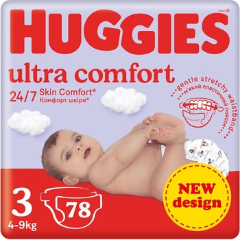 HUGGIES Ultra Comfort Jumbo 3 78 ks