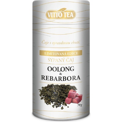 Vitto Tea Sypaný čaj Oolong rebarbora 70 g