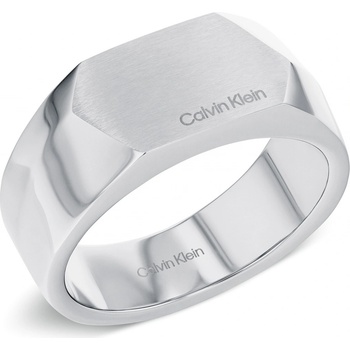 Calvin Klein Pánsky oceľový prsteň Magnify 35100016