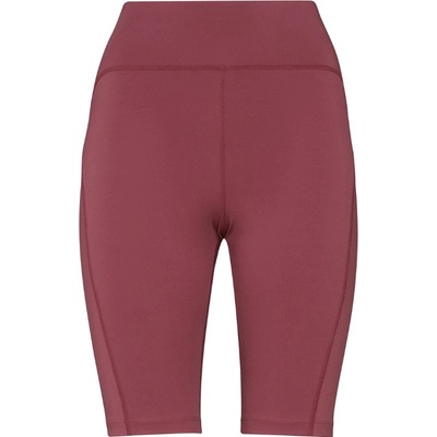 Bonastyl Gloria dámské krátké elastické legíny se zeštíhlujícím efektem červená bobulová