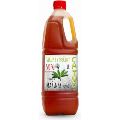 CAtus Sirup z vysočiny s extraktem mařinky vonné 50% 1 l