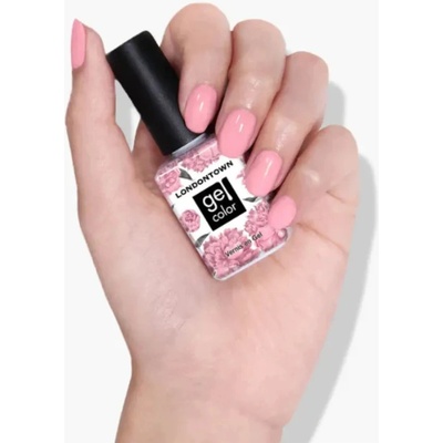 Londontown Gel Color Candy Floss gelový lak na nehty růžová třpytivá 12 ml
