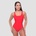 GymBeam Дамски спортен бански Red L
