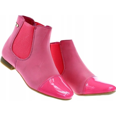 Dětské nazouvací boty lakované 6331