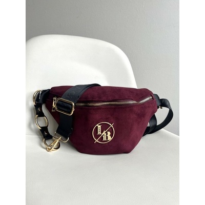 Bordová crossbody kapsička Laura Biaggi