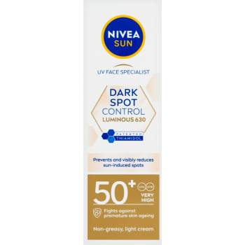 Nivea Слънцезащитен крем Nivea Luminous630 SPF 50+