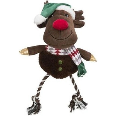 Trixie Vánoční hračka pes Xmas Reindeer plyš bavlna 49 cm
