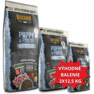 Belcando Puppy GF Poultry Hydinové 2 x 12,5 kg