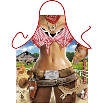 Itati zástera Sexi kovbojka
