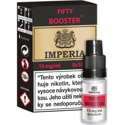 Fifty Booster CZ IMPERIA 5x10ml PG50-VG50 15mg