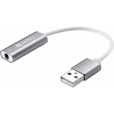 Sandberg USB converter, adaptér 3,5mm jack na USB