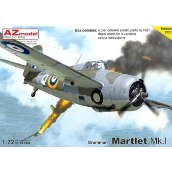 AZ model Grumman Martlet Mk.I 3x camo 7804 1:72