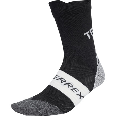 adidas Terrex Мъжки чорапи за бягане adidas Terrex XPR Trail Crew Socks Running socks - Black - размер 37-39 (EU) (207-1202-0111)