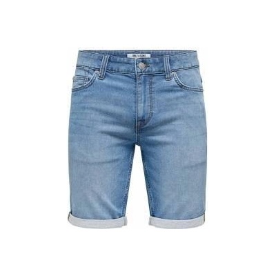 Only & Sons Мъжки Дънкови Шорти Only & Sons Onsply 8584 Blue Denim Син Размер M