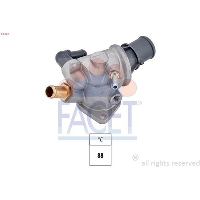 Termostat, chladivo FACET 7.8122 (78122)
