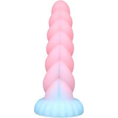 OgazR - светещ еднорог дилдо - 22см (дъга)