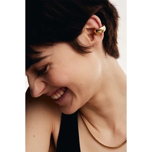 BERRIES обица дамска от позлатено сребро Ring Ear Cuff (NEP011BG)