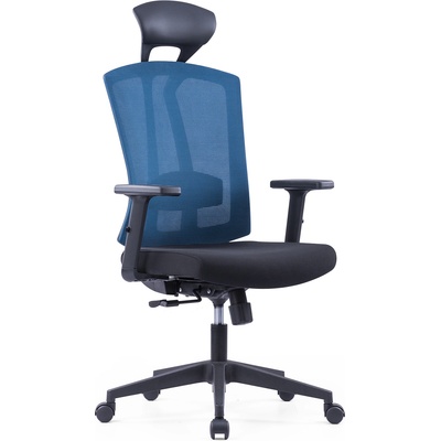 RFG Директорски стол Brixxen HB, черна седалка, тъмносиня облегалка (4010140400)