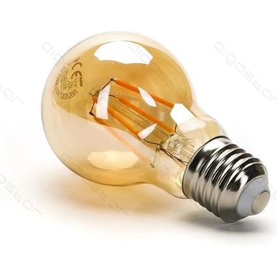 Aigostar LED filament žiarovka E27 A60 4W 2200K teplá biela