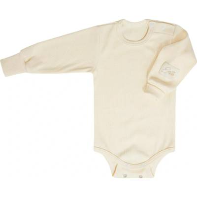 Rostoucí body žebrované Color Cream smetanová