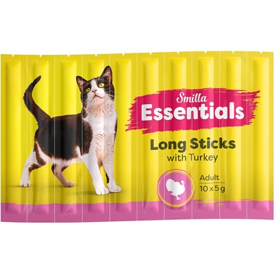 Smilla Essentials tyčinky losos a pstruh 50 x 5 g