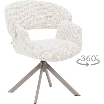 Image 1 of Carmen Трапезен стол voru - бял 29