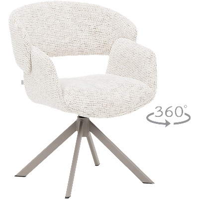 Carmen Трапезен стол voru - бял 29