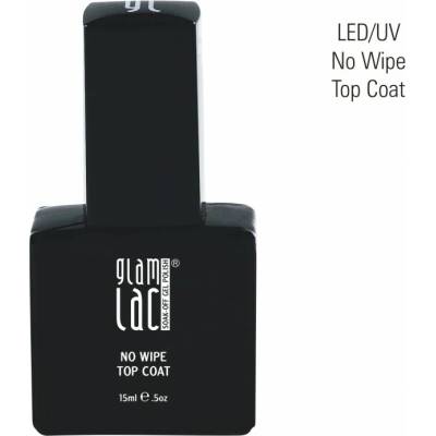 GlamLac Finish UV/LED gel No Wipe Top Coat 15ml 15ml: 15ml