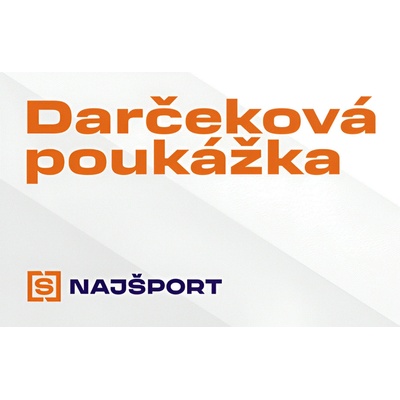 Najsport Eshop darčekový poukaz na 500 €