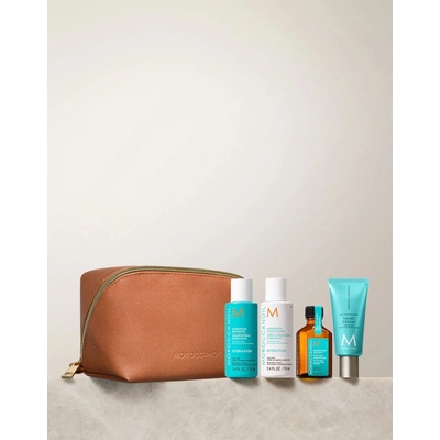 Moroccanoil Hydration Meditarranean Escape šampon 70 ml + kondicionér 70 ml + maska 75 ml + olej 25 ml dárková sada
