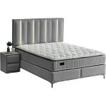 Carmen Тапицирана спалня с матрак mini moonlight 160 х 200 - сив 620 (3560261_3)