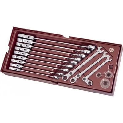 Kraftwerk souprava klíčů ráčnových 12ks KR-4900-41B