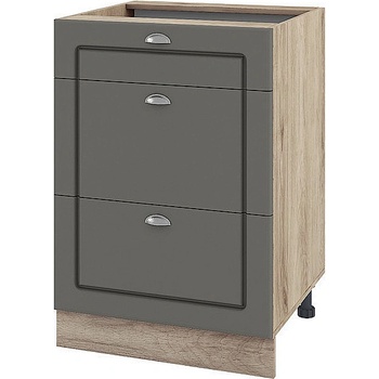 ИРИМ Долен кухненски шкаф Сити АРФ-Цимент мат-06-57 60 см