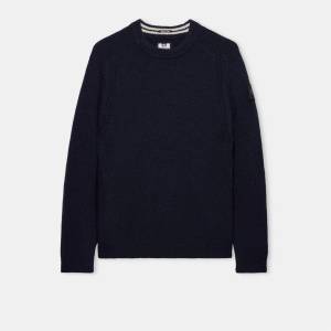 Weekend Offender Блуза Weekend Offender Zagreb Wool Rich Crew Knit Sweater - Navy