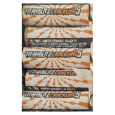 Petardy Titanblitz5 crackling 5 ks
