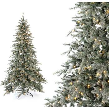 Evergreen Frost smrek LED umelý vianočný stromček 180 cm