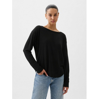 GAP Ленена тениска GAP GAP | Cheren | ЖЕНИ | XL