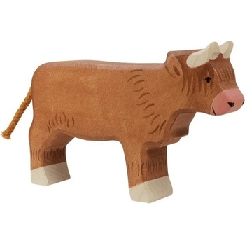 Image 1 of Holztiger Дървена фигурка Holztiger - Стоящо говедо (80556)
