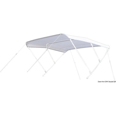 TESSILMARE Bimini SHADE MASTER strieška na čln šírka 160-180 cm
