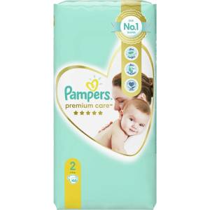 Pampers Бебешки пелени Pampers - Premium Care 2, 46 броя (7477)