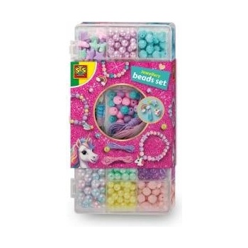 SES Creative Unicorn bead jewelry set