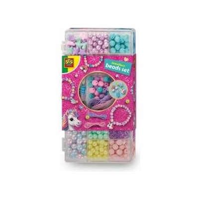 SES Creative Unicorn bead jewelry set