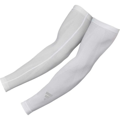 adidas COMPRESSION ARM SLEEVES Bílá Stříbrná – Zboží Dáma