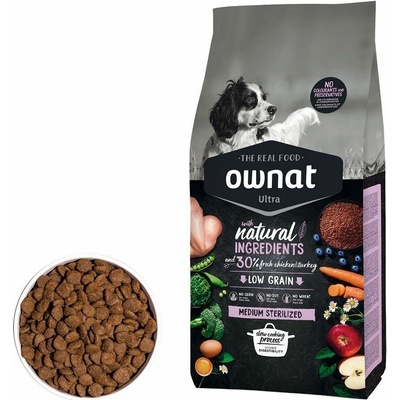 Ownat Dog Ultra Medium Sterilized 3 kg