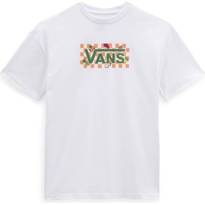 Vans FRUIT CHECKERBOARD BOX LOGO OVERSIZED WHITE