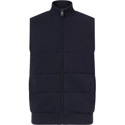Ecoalf Мъжки синтетичен елек Ecoalf Stuart Hybrid Vest Synthetic vest - Deep Navy (032-1644-0211)