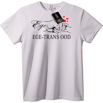 NOONEBRAND Тениска Его разбивач на сърца - L, Black
