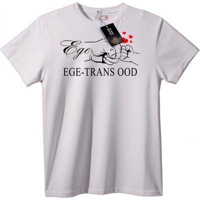 NOONEBRAND Тениска Его разбивач на сърца - L, Black