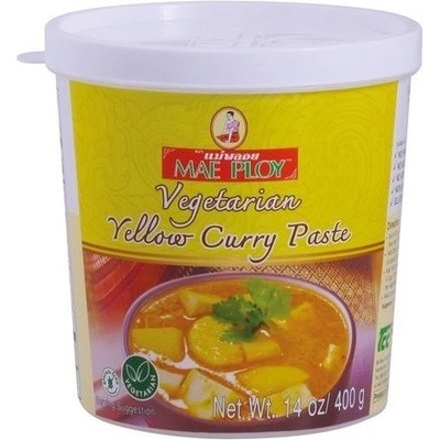 Žltá kari pasta vegetariánska Mae Ploy 400 g