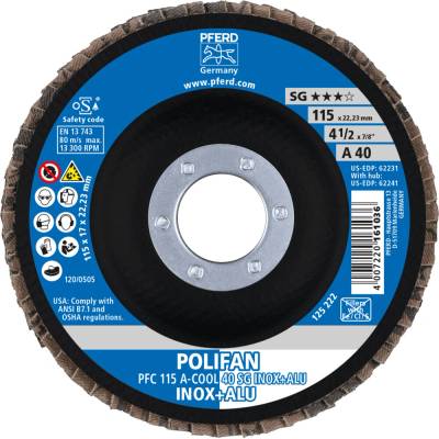 Pferd lamelový brúsny kotúč 115 mm 67754115